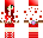 cake girl with bunny tail
