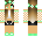 casual girl - mint