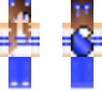 dark blue wolf girl