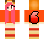 flareon with hoodie and pink hair
