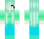 green minty girl