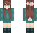 kawaii girl skin