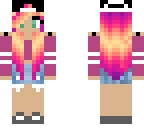 magenta hair