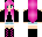 pink hair