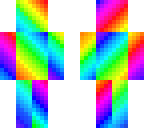 rainbow skin