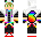 rainbow wolf