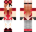 red steampunk girl