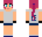stella in her cute gym uniform