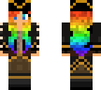 winter wolf rainbow skin
