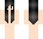 black hair skin base