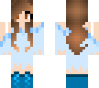 blue girl