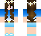 blue girl