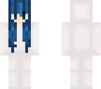 blue hair onesie