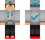 blue nike boy