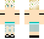 blue tail blonde boy for mermaid tail mod