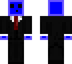 blue tuxedo slime