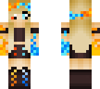 fire and water girl