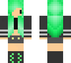 green girl