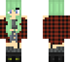 green hair