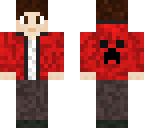 my skin in red