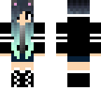 neon cat girl