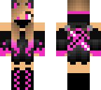 ninja girl pink
