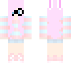 pink pastel bunny nerd