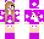 purple unicorn girl