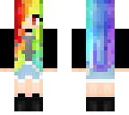 rainbow girl