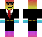 rainbow tux slime