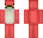 red whale with fancy-ness