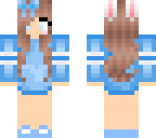blue bunny girl edit