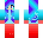 blue girl