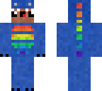 blue rainbow dino