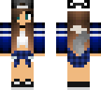 blue wolf girl