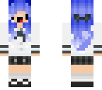 chibi cat schoolgirl