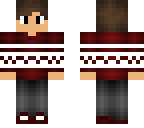 cool red sweater boy