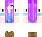 dark purple hair girl