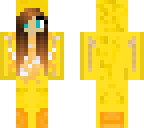 girl in sqaishey onesie