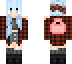 girl with backpack