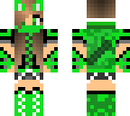 green ninja girl