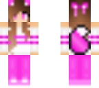 hot pink wolf girl