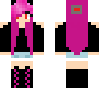 pama pink wolf girl