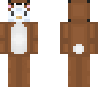 penguin in a bear onesie