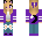 purple cat girl alex arms