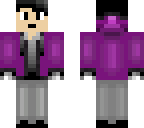 purple hoodie