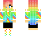 rainbow girl