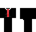slender man red tie