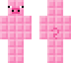 strawberry chocolate pig