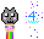 4 nyancats- tysm